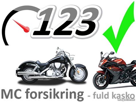 motorcykelforsikring 18 år|mc forsikring.